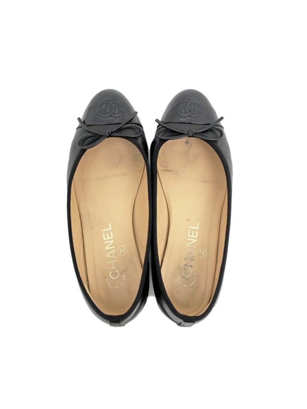 Chanel Valerie Nash Black Ribbon Size 36 C Shoes - Picture 6 of 10